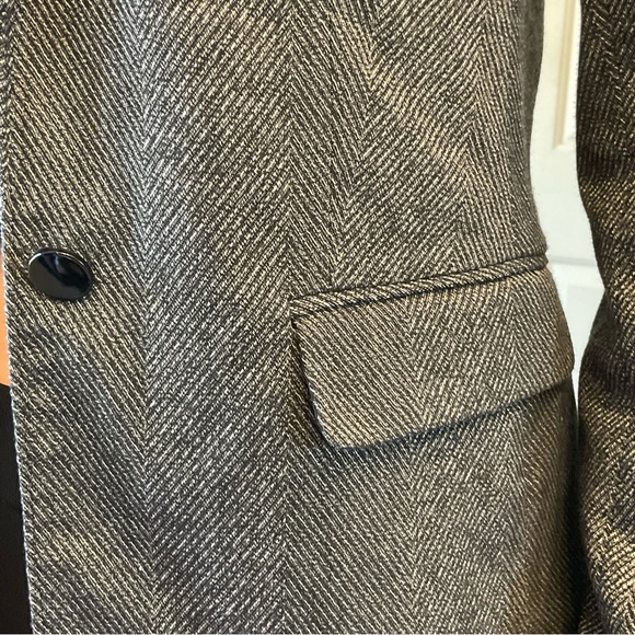 Calvin Kline Blazer, black & white woven fabric, classic, dress up or down, Sz S - Picture 7 of 13